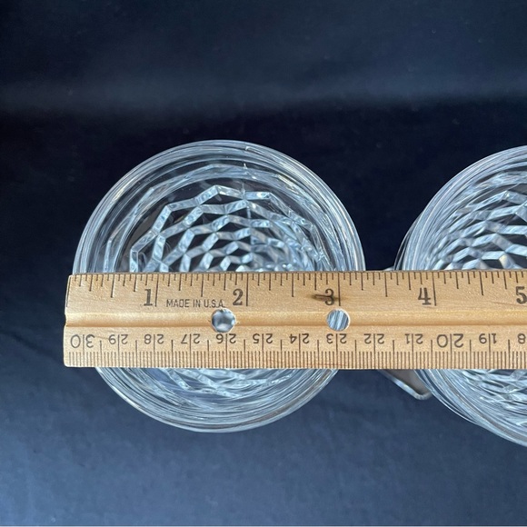 # 1 - Set of 2 - 10 oz Fostoria American - Water Goblets - Vintage - Picture 5 of 6
